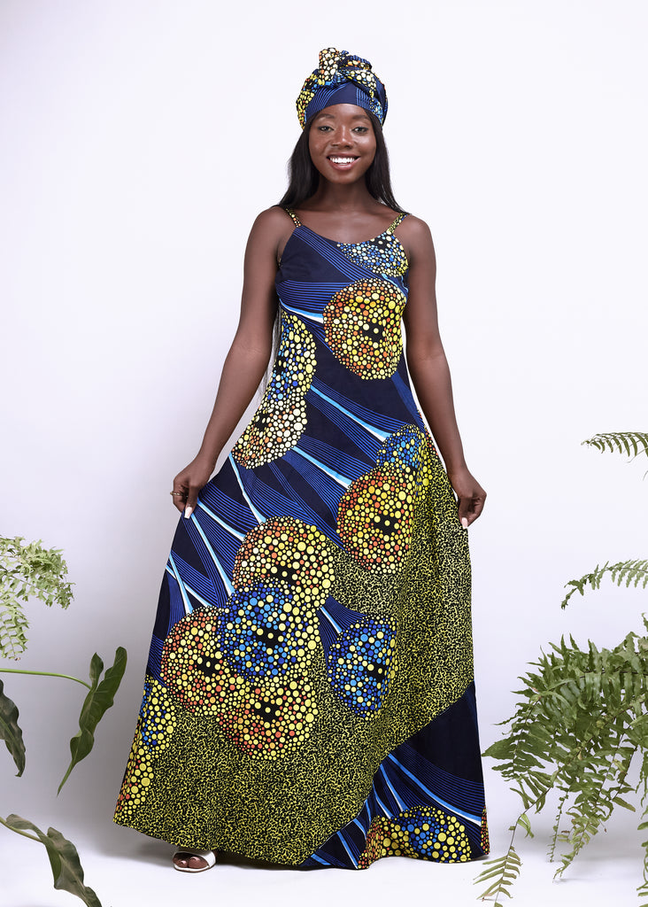 BLUE MOON Maxi Dress – S Y D