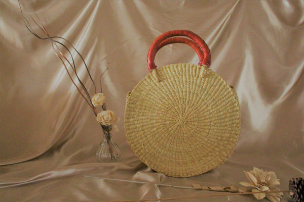 KINKAHE Bolga Circle Handbag