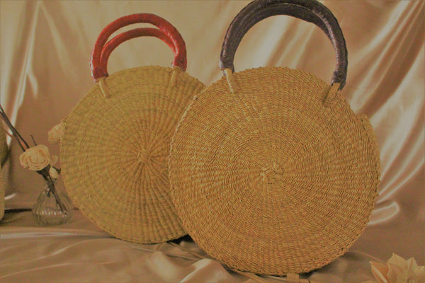 KINKAHE Bolga Circle Handbag